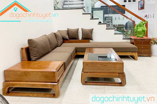 Sofa gỗ tại Thái Bình