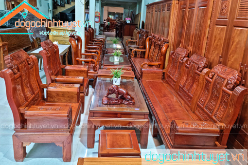 Bàn ghế gỗ Hương ở Thái Bình [mẫu mới 2024]